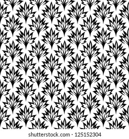 Ornamental seamless pattern. Vector abstract background.