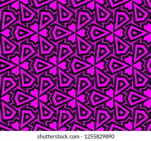 Ornamental seamless pattern. Vector abstract background.