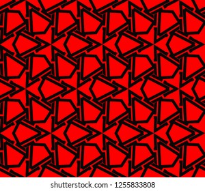 Ornamental seamless pattern. Vector abstract background.