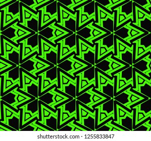 Ornamental seamless pattern. Vector abstract background.