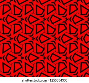 Ornamental seamless pattern. Vector abstract background.