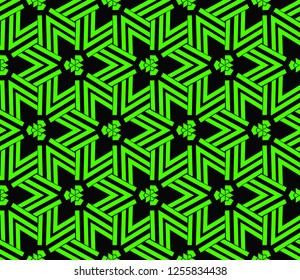 Ornamental seamless pattern. Vector abstract background.