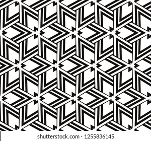 Ornamental seamless pattern. Vector abstract background.