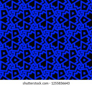 Ornamental seamless pattern. Vector abstract background.