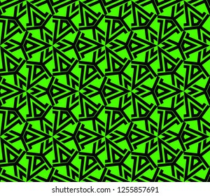 Ornamental seamless pattern. Vector abstract background.