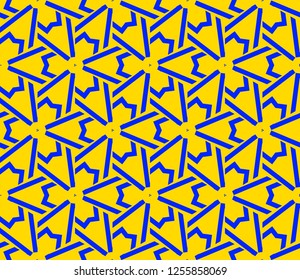 Ornamental seamless pattern. Vector abstract background.
