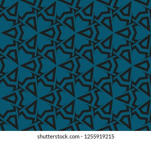 Ornamental seamless pattern. Vector abstract background.