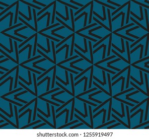 Ornamental seamless pattern. Vector abstract background.