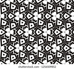 Ornamental seamless pattern. Vector abstract background.