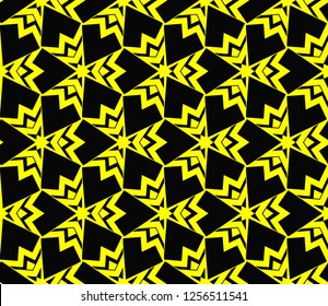 Ornamental seamless pattern. Vector abstract background.