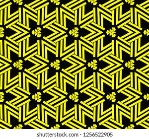 Ornamental seamless pattern. Vector abstract background.