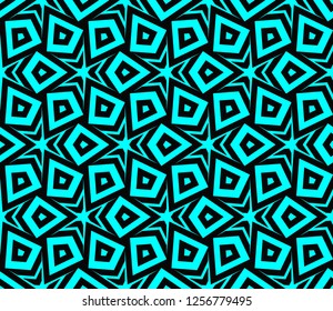 Ornamental seamless pattern. Vector abstract background.