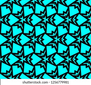 Ornamental seamless pattern. Vector abstract background.