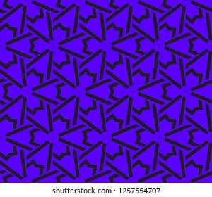 Ornamental seamless pattern. Vector abstract background.