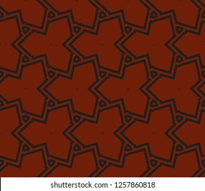 Ornamental seamless pattern. Vector abstract background.