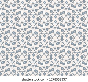 Ornamental seamless pattern. Vector abstract background.