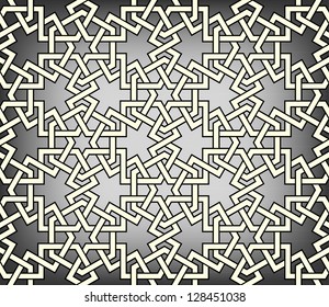 Ornamental seamless pattern. Vector abstract background.