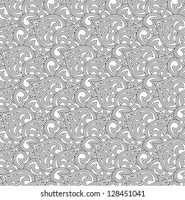 Ornamental seamless pattern. Vector abstract background