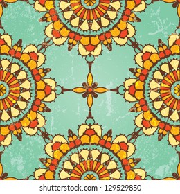 Ornamental seamless pattern. Vector abstract background. EPS 10.