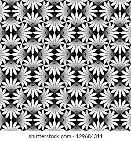Ornamental seamless pattern. Vector abstract background.