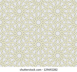 Ornamental seamless pattern. Vector abstract background.
