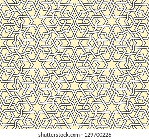 Ornamental seamless pattern. Vector abstract background.