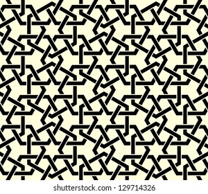 Ornamental seamless pattern. Vector abstract background.