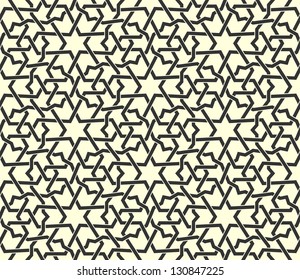Ornamental seamless pattern. Vector abstract background.