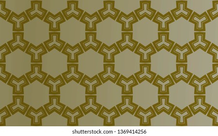 Ornamental seamless pattern. Vector abstract background. Vector monochrome seamless pattern. Abstract seamless geometries pattern. Design for decor, prints, textile, furniture, cloth, digital