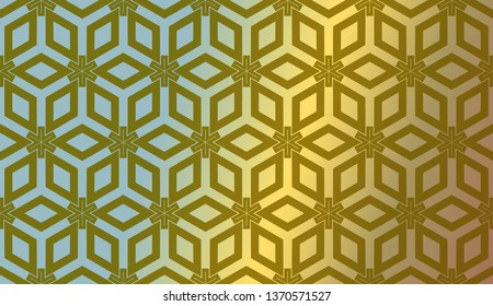 Ornamental seamless pattern. Vector abstract background. Vector monochrome seamless pattern. Abstract seamless geometries pattern. Design for decor, prints, textile, furniture, cloth, digital