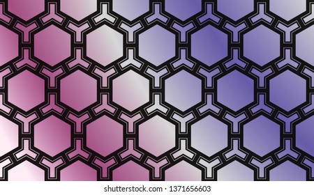 Ornamental seamless pattern. Vector abstract background. Vector monochrome seamless pattern. Abstract seamless geometries pattern. Design for decor, prints, textile, furniture, cloth, digital