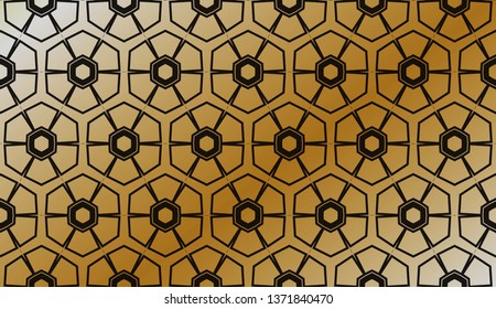 Ornamental seamless pattern. Vector abstract background. Vector monochrome seamless pattern. Abstract seamless geometries pattern. Design for decor, prints, textile, furniture, cloth, digital