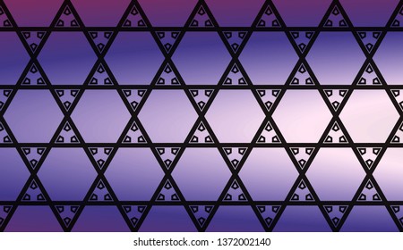 Ornamental seamless pattern. Vector abstract background. Vector monochrome seamless pattern. Abstract seamless geometries pattern. Design for decor, prints, textile, furniture, cloth, digital