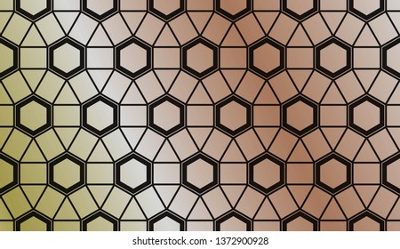 Ornamental seamless pattern. Vector abstract background. Vector monochrome seamless pattern. Abstract seamless geometries pattern. Design for decor, prints, textile, furniture, cloth, digital