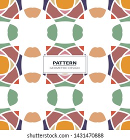 Ornamental seamless pattern. Vector abstract background.