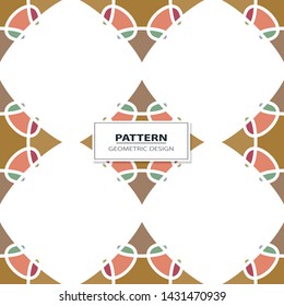 Ornamental seamless pattern. Vector abstract background.