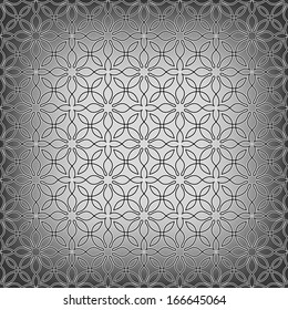Ornamental seamless pattern. Vector abstract background.