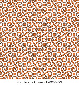 Ornamental seamless pattern. Vector abstract background