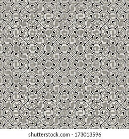 Ornamental seamless pattern. Vector abstract background