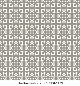 Ornamental seamless pattern. Vector abstract background