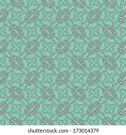 Ornamental seamless pattern. Vector abstract background