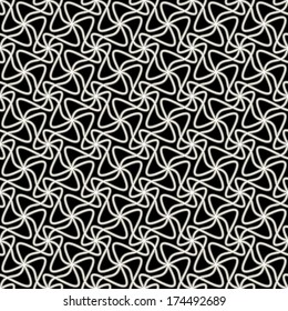 Ornamental seamless pattern. Vector abstract background