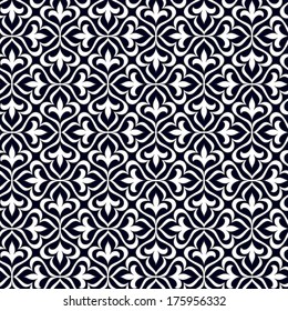 Ornamental seamless pattern. Vector abstract background