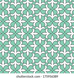 Ornamental seamless pattern. Vector abstract background