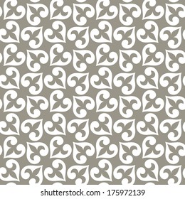 Ornamental seamless pattern. Vector abstract background