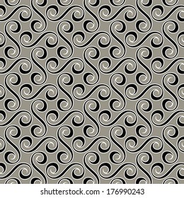 Ornamental seamless pattern. Vector abstract background