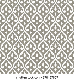 Ornamental seamless pattern. Vector abstract background