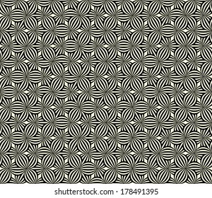 Ornamental seamless pattern. Vector abstract background