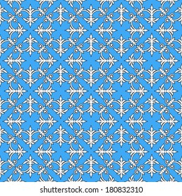 Ornamental seamless pattern. Vector abstract background