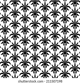 Ornamental seamless pattern. Vector abstract background